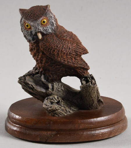 Bronze Menagerie-Americana Screech Owl - No Box