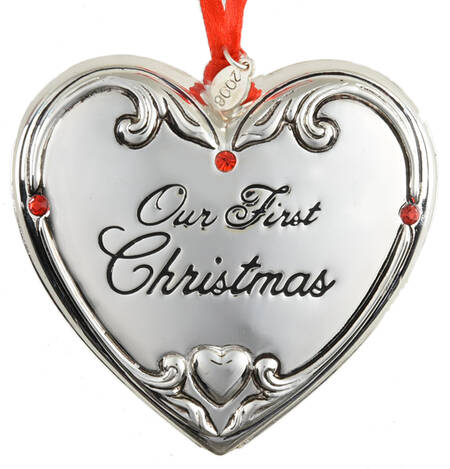 Our First Christmas-Silverplate Our First Christmas - Boxed