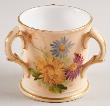 Blush Ivory Ware Mini Tyg Cup - 1901 - No Box