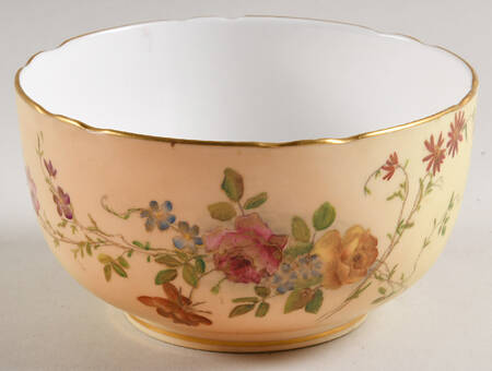 Blush Ivory Ware Bowl - 1897 - No Box