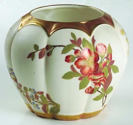 Blush Ivory Ware Jar - Missing Lid - No Box
