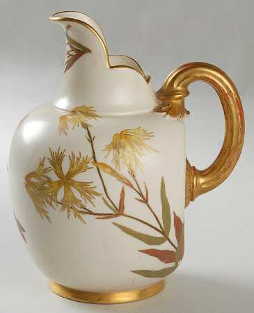 Blush Ivory Ware Jug Circa 1890 - No Box