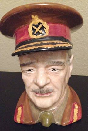 Royal Winton Character Jug General Sir Archibald Wavell - No Box