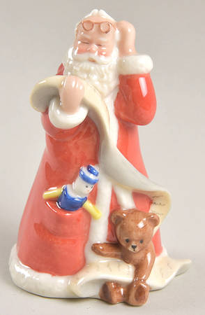 Annual Santa Figurine 2003-Santa's List - Boxed