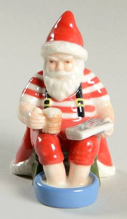 Annual Santa Figurine 2014 Santa - Boxed