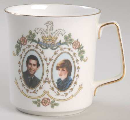 Royal Grafton Royalty Giftware Prince Charles And Diana-Mug - No Box