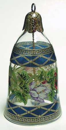 Versace Christmas Bell-Crystal Let There Be Love - Boxed
