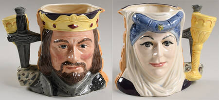 Star-Crossed Lovers King Arthur & Guinevere - Boxed