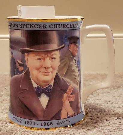 Royal Doulton Giftware Winston Churchill Mug - Boxed