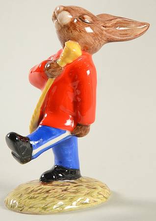 Bunnykins Oompah Band Drum Major-Var 1-Red Band - Boxed