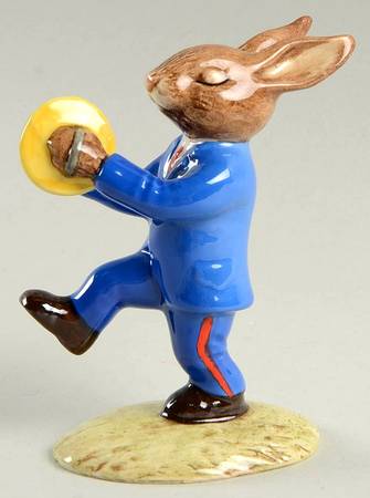 Bunnykins Oompah Band Cymbals-Var 2-Blue Band - Boxed