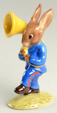 Bunnykins Oompah Band Sousaphone-Var 2-Blue Band - Boxed