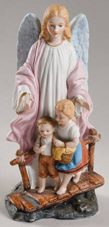 Roman  Figurines & Giftware Angel With Children - No Box