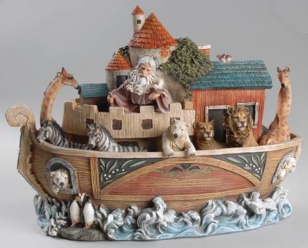 Roman  Figurines & Giftware Noah's Ark 10 Piece Set - No Box