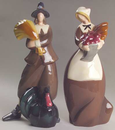 Roman  Figurines & Giftware Harvest Figurine 2 Pc Set - Boxed