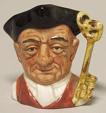 Characters From Williamsburg Gaoler-Miniature - No Box