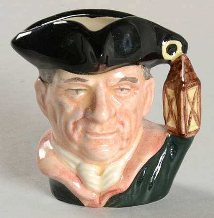 Characters From Williamsburg Night Watchman-Miniature - No Box