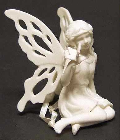 Meadow Faires Sitting With Butterfly - Boxed