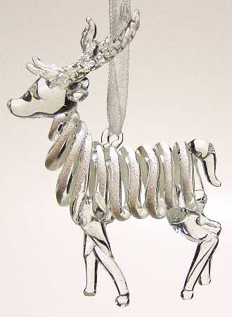 Roman Christmas Ornaments Reindeer Ornament Style B - Boxed