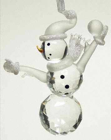 Roman Christmas Ornaments Snowball Snowman-C - Boxed