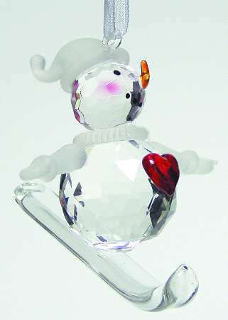 Roman Christmas Ornaments Snowboy Snowboarding - Boxed