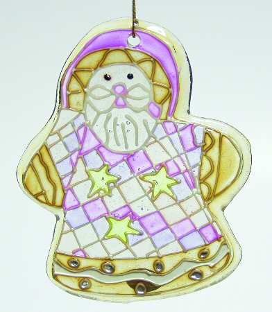 Roman Christmas Ornaments Gingerbread Santa - No Box
