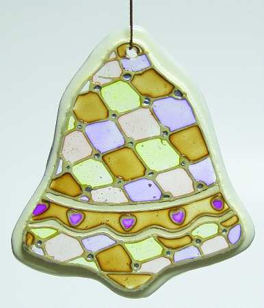 Roman Christmas Ornaments Gingerbread Bell - No Box