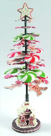 Roman Christmas Ornaments Visions Of Gingerbread Chime Tree - Boxed