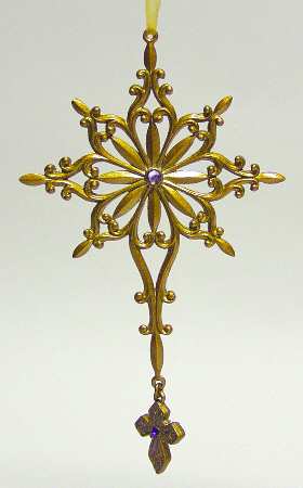 Roman Christmas Ornaments Majesty Star Ornament - No Box