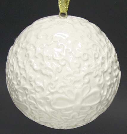 Roman Christmas Ornaments Garden Ball Ornament - No Box