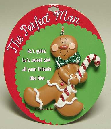 Roman Christmas Ornaments Perfect Man-Gingerbread - No Box