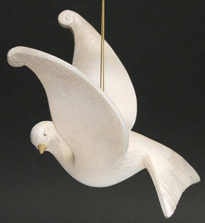 Roman Christmas Ornaments Quiet Inspirations Dove-Assorted - No Box