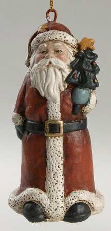 Roman Christmas Ornaments Asst Santa Ornament - No Box