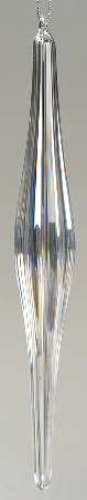 Roman Christmas Ornaments Icicle-Geometric - No Box