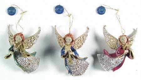 Origins Artisan Collection 3 Piece-Angel In Lace Ornament - With Box