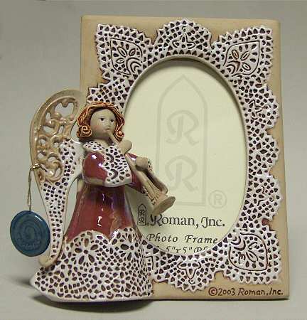 Origins Artisan Collection Red Angel With Trumpet Frame - Boxed