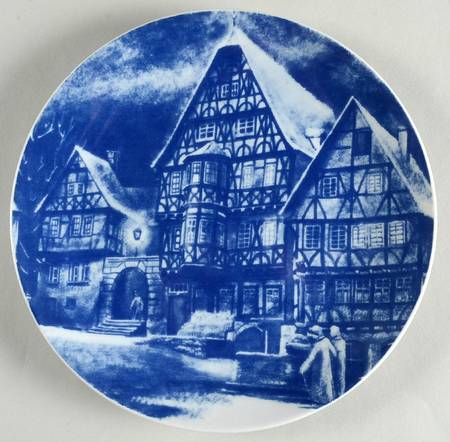 Royal Bavaria Christmas Plate by Royal Bavaria