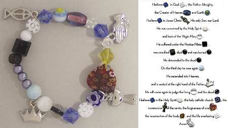 Beaded Story Bracelets First Communion-Color Small - Boxed