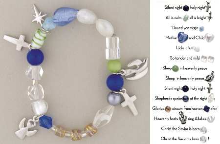 Beaded Story Bracelets Silent Night - Boxed