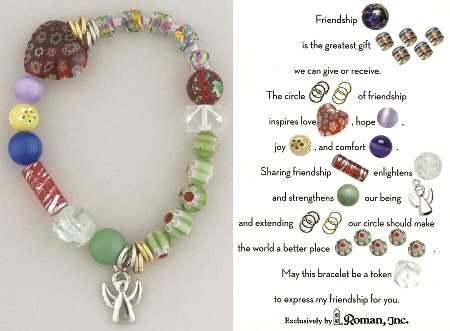 Beaded Story Bracelets Friendship Story - With Box