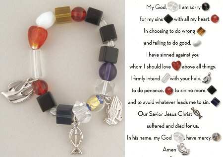 Beaded Story Bracelets Reconciliation Prayer - Boxed