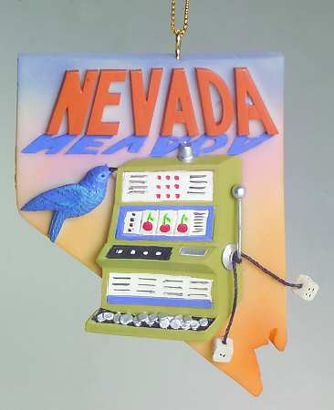 State Keepsake Ornaments Nevada - No Box