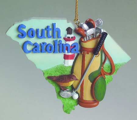 State Keepsake Ornaments South Carolina - No Box