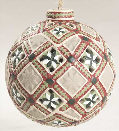 Origins Quilt Collection Ball Ornament Light Cover - Boxed