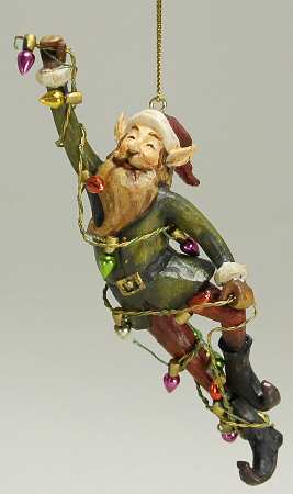 Woodworks Collection Elf With Lights - No Box