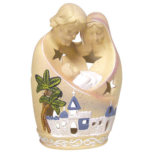 Origins Collection Holy Family Candleholder - No Box