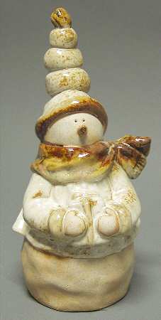 Origins Collection Snowman With Gift  - No Box