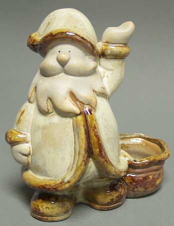Origins Collection Santa Candleholder - No Box