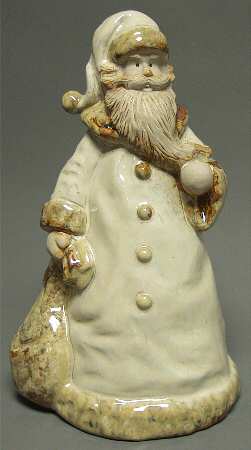 Origins Collection Santa Holding Toy Bag - No Box
