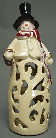 Origins Collection Snowman Tealight Holder - No Box